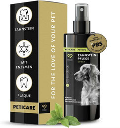 Produktbild von Peticare Zahnsteinpflege Spray für Hunde zur Zahnpflege 50 ml