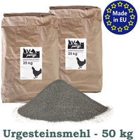 Produktbild von Petigi Badesand Urgesteinsmehl als Staubbad und Geflügeleinstreu für Hühner, Enten, Wachteln und Tauben - 5 kg