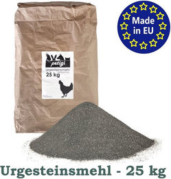 Petigi Urgesteinsmehl Staubbad Sandbad für Geflügel Huhn und Wachtel 25 kg - 25 kg – Bild 1 von 8