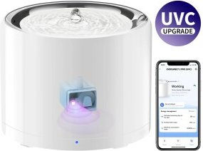 PetKit Eversweet Automatischer Intelligenter Trinkbrunnen für Katzen und Hunde mit Edelstahlauskleidung - 1,8 l – Bild 1 von 2