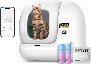 PetKit Pura Max 2 Automatische Katzentoilette mit App-Steuerung und Selbstreinigung in Weiß – Bild 1 von 1
