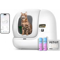 Produktbild von PetKit Pura Max 2 Automatische Katzentoilette mit App-Steuerung und Selbstreinigung in Weiß