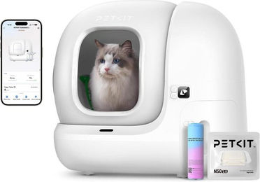 PetKit Pura Max 2 Selbstreinigende Katzentoilette mit App-Steuerung in Weiß – Bild 1 von 1