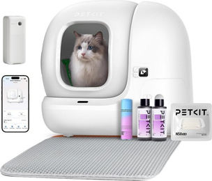 PetKit Pura Max 2 Selbstreinigende Katzentoilette mit App-Steuerung Weiß 76 L – Bild 1 von 1