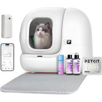 Produktbild von PetKit Pura Max 2 Selbstreinigende Katzentoilette mit App-Steuerung Weiß 76 L