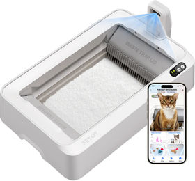 PetKit Purobot Crystal Duo Selbstreinigende Katzentoilette in Weiß – Bild 1 von 1