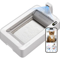 Produktbild von PetKit Purobot Crystal Duo Selbstreinigende Katzentoilette in Weiß