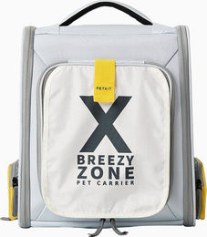 PetKit X-Zone 2-in-1 Haustier-Rucksack mit ausziehbarem Zelt und Verdunkelungsvorhang für Hunde und Katzen, Grau, 35 L – Bild 1 von 1
