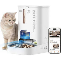 Produktbild von PETKIT YumShare Dual-Hopper 2 Smart Katzen-Futterautomat mit AI-Kamera und Tiererkennung