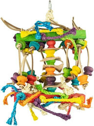 Produktbild von Petlala Spielturm Sisal Sensation für Papageien aus Naturmaterial in Bunt