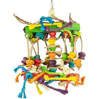 Produktbild von Petlala Spielturm Sisal Sensation für Papageien aus Naturmaterial in Bunt
