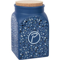 Produktbild von Petlando Futter- und Snackdose Terrazzo Blau 1,35 l