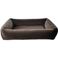 Produktbild von Petlando Hundebett Like Ortho Luke aus Cord in Braun