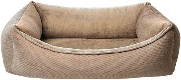 Petlando Hundebett Lucy Ortho mit Memory Foam braun – Bild 1 von 4