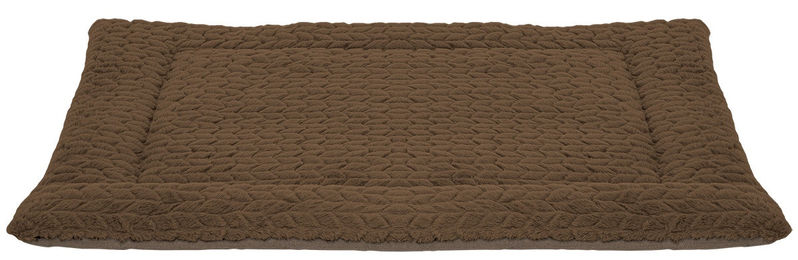 Petlando Hundedecke Daisy aus Plüsch braun Größe S 60x45cm – Bild 1 von 3