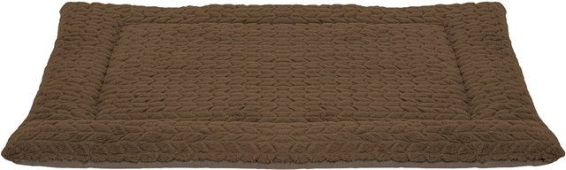Produktbild von Petlando Hundedecke Daisy Fleece braun Größe L 90 x 65 cm