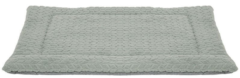 Petlando Hundekissen Daisy Hundedecke aus Plüsch Grau XXL 130x90cm – Bild 1 von 2