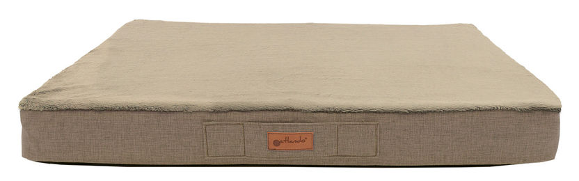 Petlando Merano Ortho Liegematte für Hunde Größe S in Tabaco Braun/Beige 72 x 50 x 8 cm – Bild 1 von 2