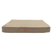 Produktbild von Petlando Merano Ortho Liegematte für Hunde Tabaco Braun Beige Größe M 100 x 65 x 10 cm