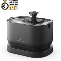 Produktbild von PETLIBRO Dockstream Akkubetriebener Automatischer Katzenbrunnen Schwarz