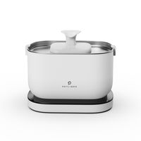 Produktbild von Petlibro Dockstream Akkubetriebener Trinkbrunnen für Hunde und Katzen Weiß 2,5 l - 2,5 l