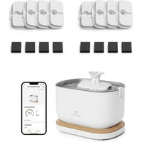 Produktbild von PETLIBRO Dockstream App-gesteuerter Trinkbrunnen für Katzen mit 8er-Packung Filtern in Weiß