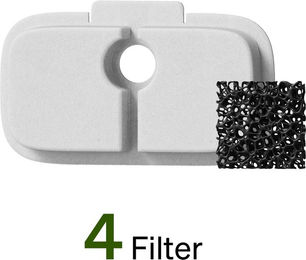 Produktbild von PETLIBRO Dockstream RFID Brunnenfilter 4er-Packung Weiß
