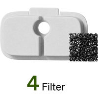 Produktbild von PETLIBRO Dockstream RFID Brunnenfilter 4er-Packung Weiß