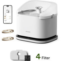 Produktbild von PETLIBRO Dockstream RFID Smart-Trinkbrunnen mit 4er-Packung Filtern in Weiß
