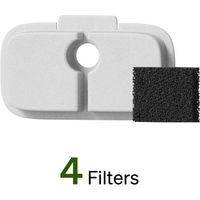 Produktbild von PETLIBRO Ersatzfilter für Katzen Trinkbrunnen 4er Packung