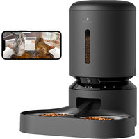 Produktbild von PETLIBRO Granary Automatischer intelligenter Haustierfutterautomat mit Kamera und Dualer Schale Schwarz