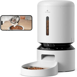 PETLIBRO Granary Automatischer intelligenter Haustierfutterautomat mit Kamera Weiß mit einzelner Schale – Bild 1 von 1