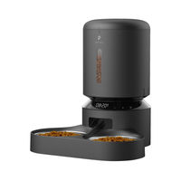 Produktbild von Petlibro Granary Dual Futterautomat Schwarz 5 Liter mit zwei Futterfächern - 5 l