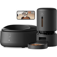 Produktbild von PETLIBRO Nassfutterautomat und Kamera-Futterautomat Bundle Schwarz