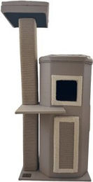 Petliving Kratzbaum Ela aus Holz in Beige mit Öko-Tex 100 Zertifizierung – Bild 1 von 3