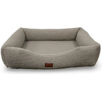 Produktbild von Petliving orthopädisches Hundebett aus Plüsch in Beige XL mit Oeko-Tex Zertifizierung