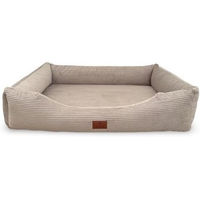 Produktbild von Petliving orthopädisches Hundebett Lara aus Cord in Beige XL