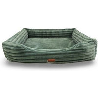Produktbild von Petliving orthopädisches Hundebett Lilly aus Cord in Grün XXL mit Oeko-Tex Zertifizierung