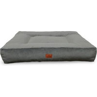 Produktbild von Petliving orthopädisches Hundebett Mara XXL aus Cord in Grau 120 x 100 cm