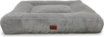 Petliving orthopädisches Hundebett Mila extra weich XXL 120 x 100 cm grau – Bild 1 von 3