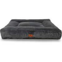 Produktbild von Petliving orthopädisches Hundebett Mila XXL 120 x 100 cm grau extra weich