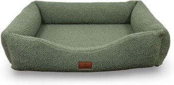 Petliving orthopädisches Hundebett Teddy kuschelweich Grün XXL mit Oeko-Tex Stoff – Bild 1 von 3