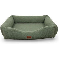 Produktbild von Petliving orthopädisches Hundebett Teddy kuschelweich Grün XXL mit Oeko-Tex Stoff