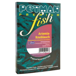 Produktbild von PETMAN Artemia Salina mit Knoblauch für Fische 100 g - 100 g