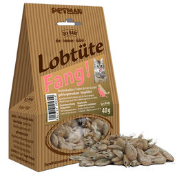 Produktbild von Petman FANG! Lobtüte Nordseekrabben Belohnungssnack für Hunde 40g - 40 g