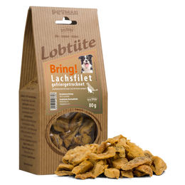Produktbild von Petman Lobtüte BRING! Belohnungssnack Lachs 80g - 80 g