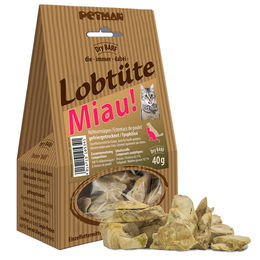 Produktbild von Petman Lobtüte Miau! Gefriergetrocknete Hühnermägen für Katzen 40 g - 40 g