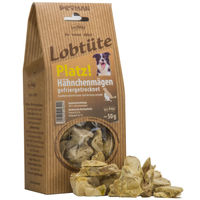 Produktbild von Petman Lobtüte Platz Hähnchenmägen Monoprotein Belohnungssnack 50 g - 50 g