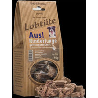 Produktbild von Petman Lobtüte Rinderlunge Trockenfleisch Monoprotein für Hunde 50g - 50 g