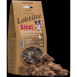 Petman Lobtüte SITZ! Belohnungssnack Rind Monoprotein Hypoallergen 80 g - 80 g – Bild 1 von 2